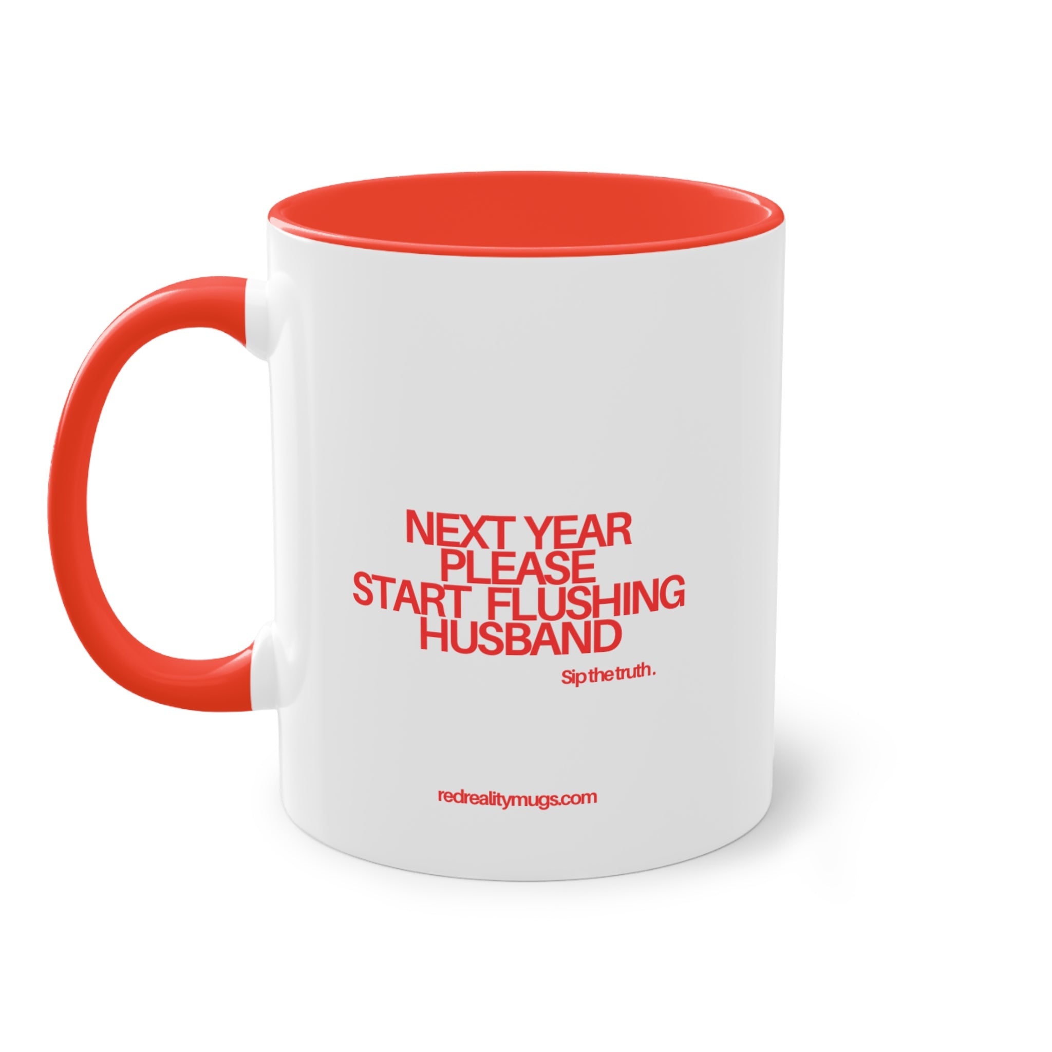 RED ENGLISH MUGS