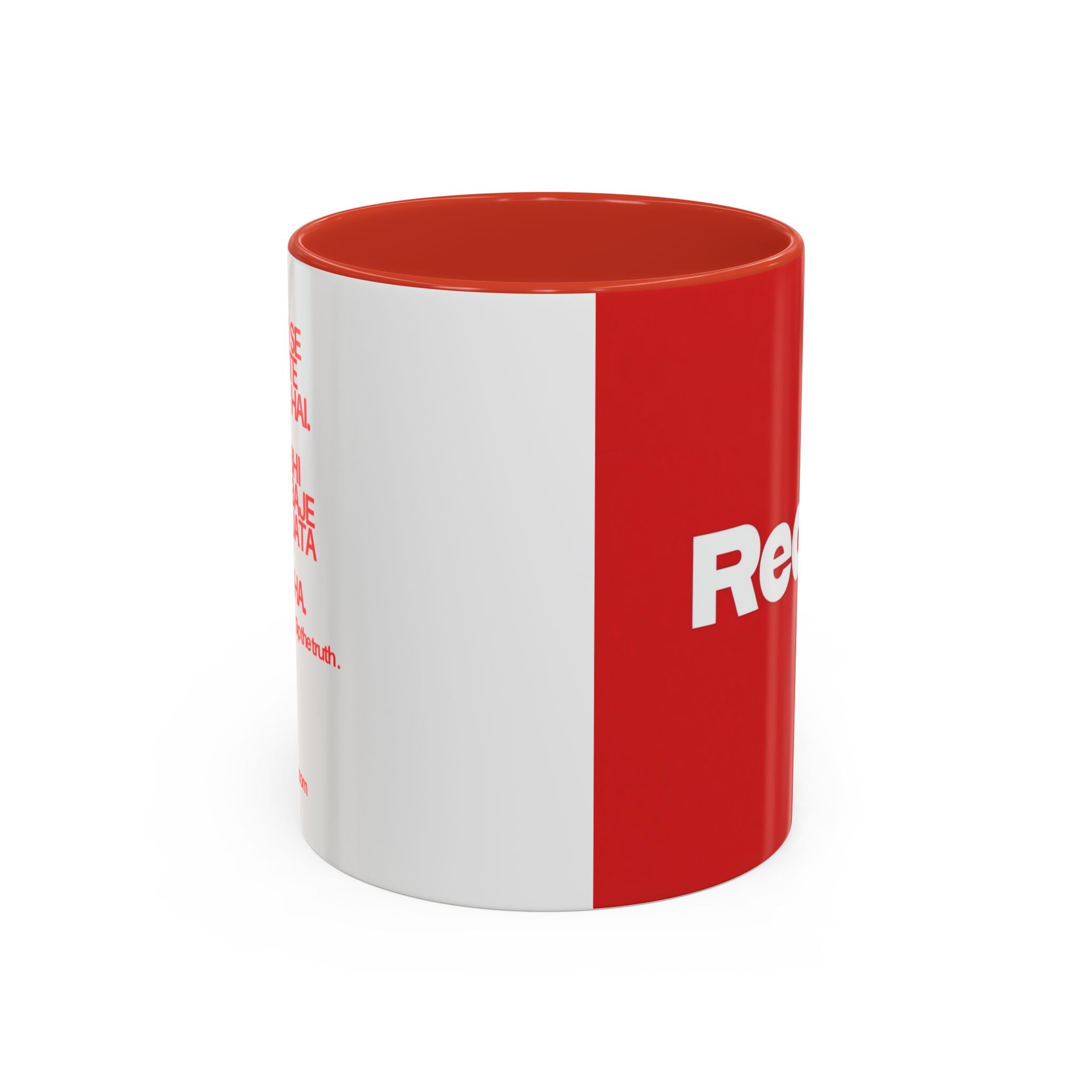 RED REALITY MUG – NEW YEAR SERIES 01 | SIP THE TRUTH (11 OZ / 15 OZ)